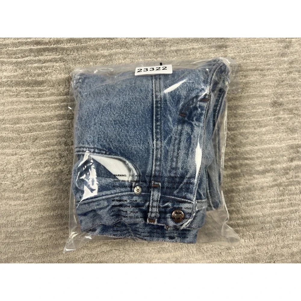 Lee‎ Riders Jeans Boys Size 12 Reg Blue Straight Vintage Denim Distressed
